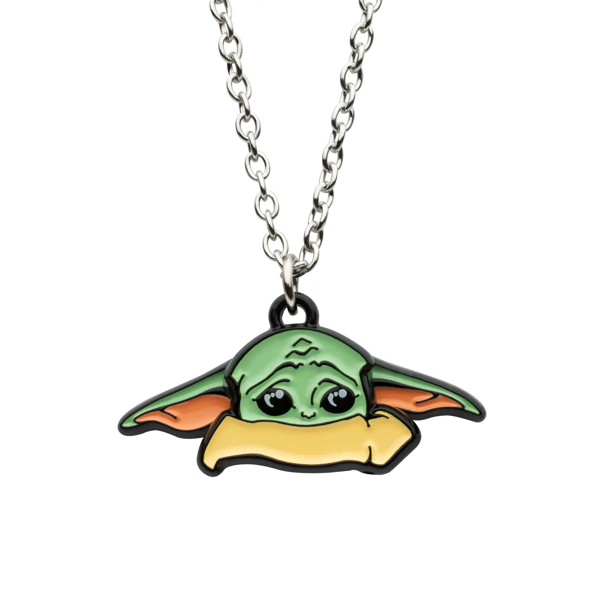 Star Wars Mandalorian Grogu Sad Moving Neklace