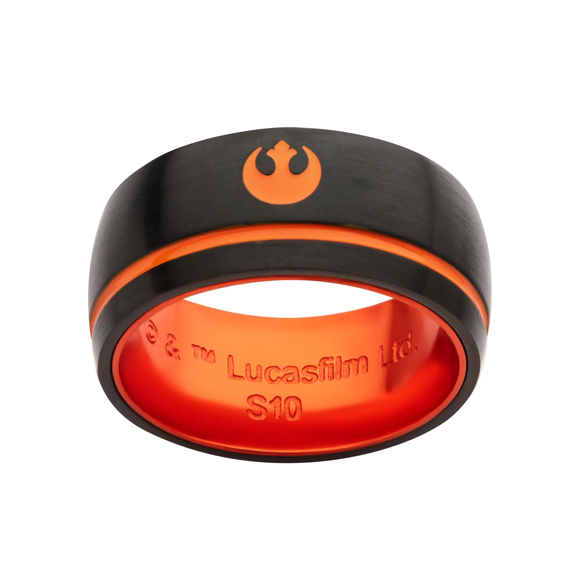 Star Wars Stainless Steel "Rebel Scum" Jedi Ring - Image 3