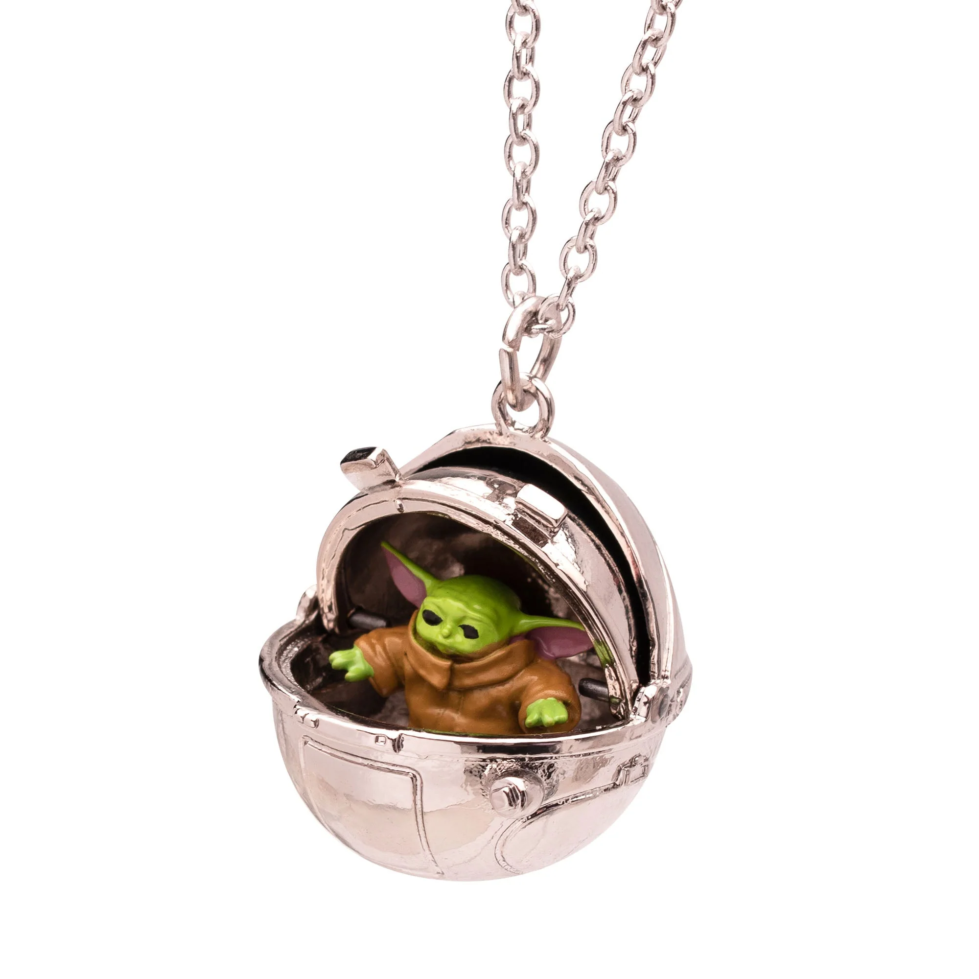 Star Wars: The Mandalorian Grogu (AKA: Baby Yoda/ The Child) Pram Pendant Necklace. - Image 2