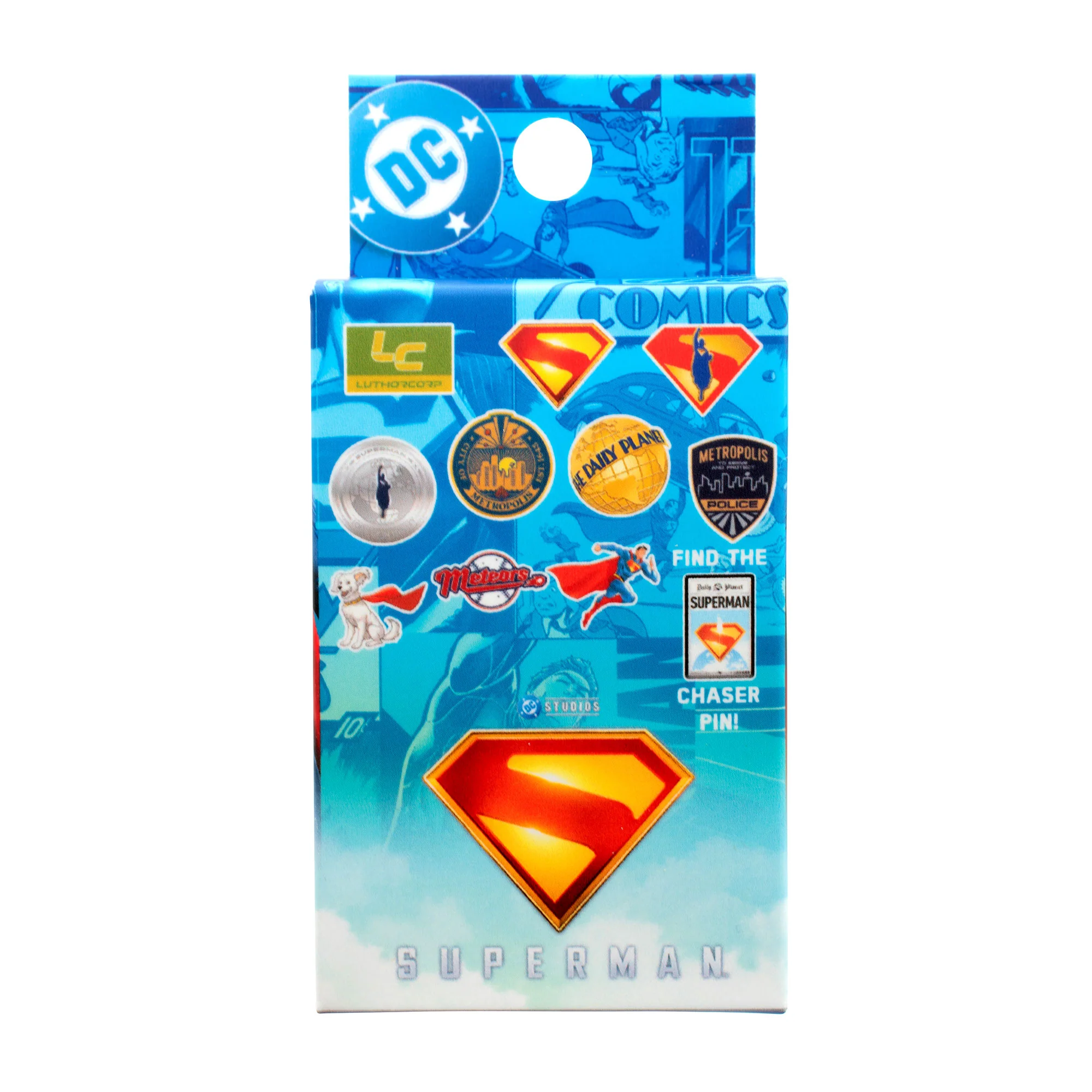 Superman Movie Blind Box Pin – Collectible Surprise Pin with Iconic Logos & Symbols Individual Collectible Pin - Image 4