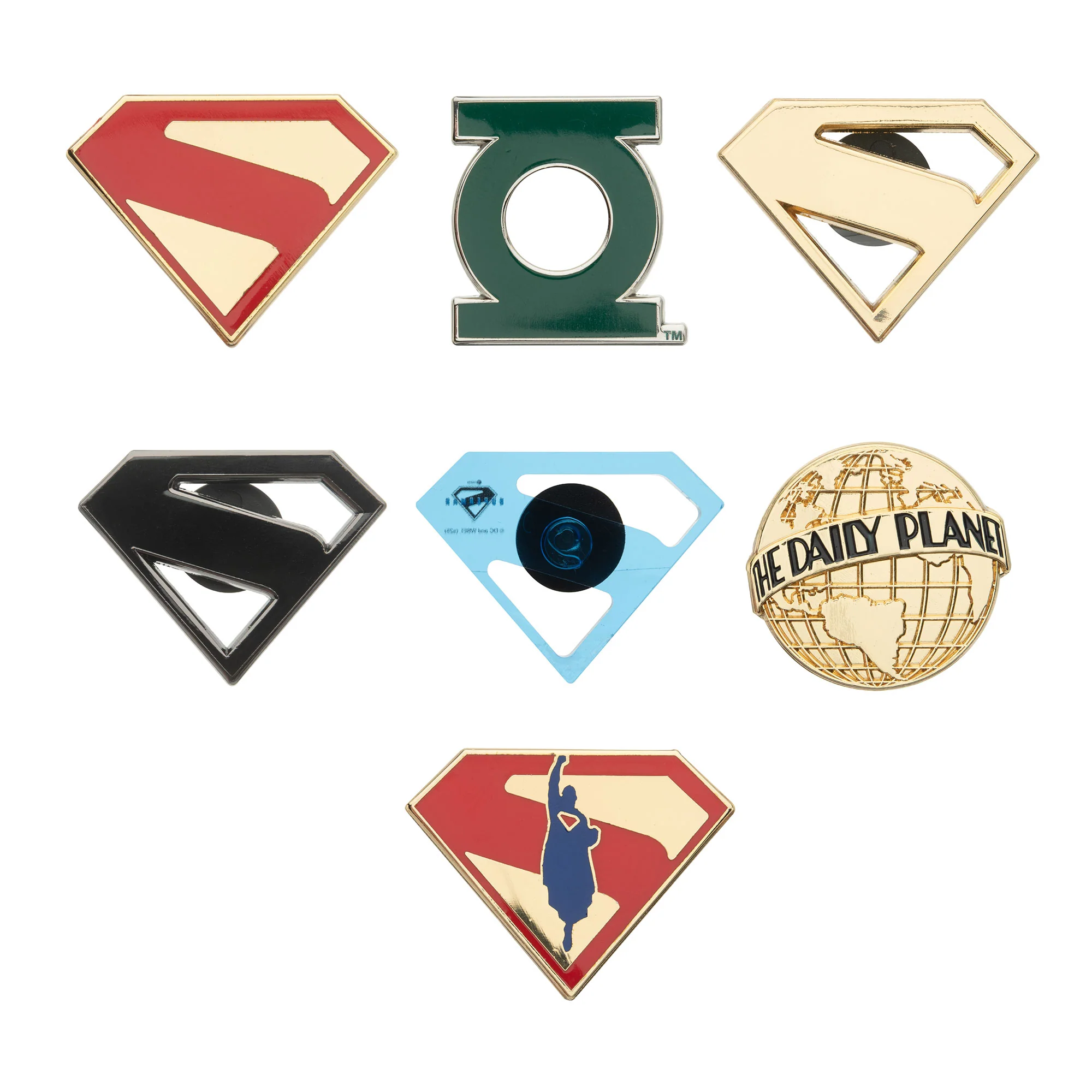 Superman Movie Logo Blind Box Pin – Individual Collectible Pins