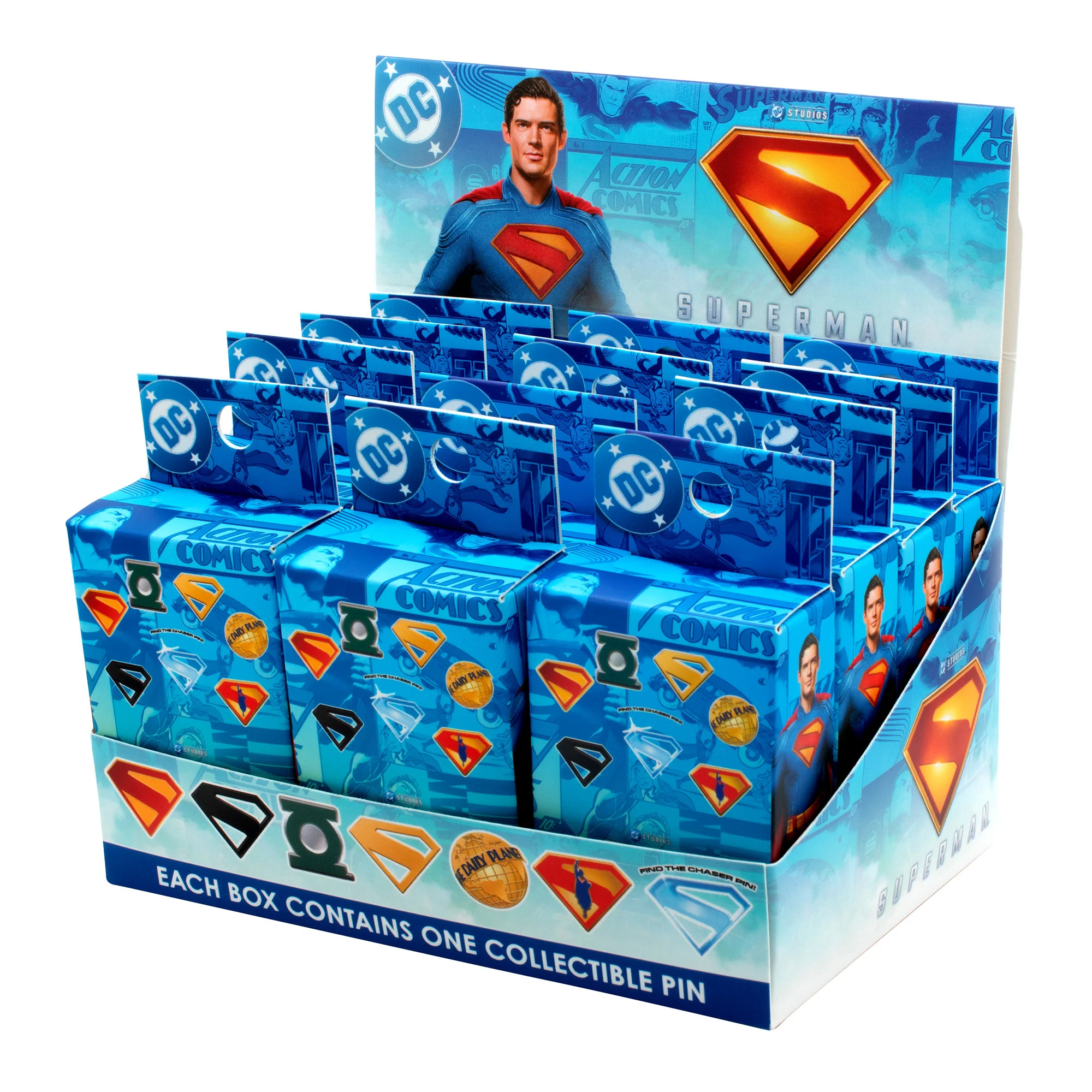 Superman Movie Logo Blind Box Pin – Individual Collectible Pins - Image 2