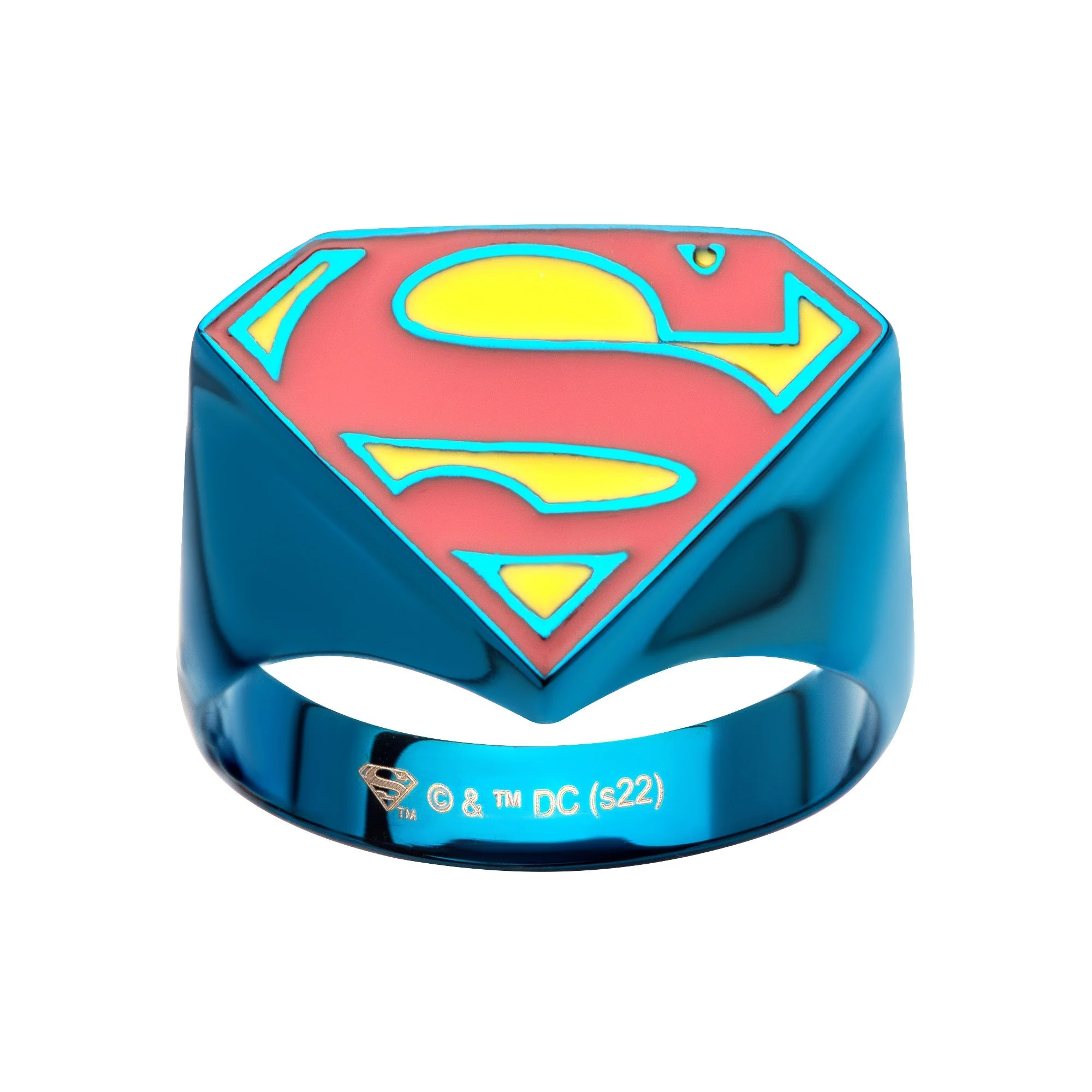 DC Comics Superman Logo Blue Ring - Image 3
