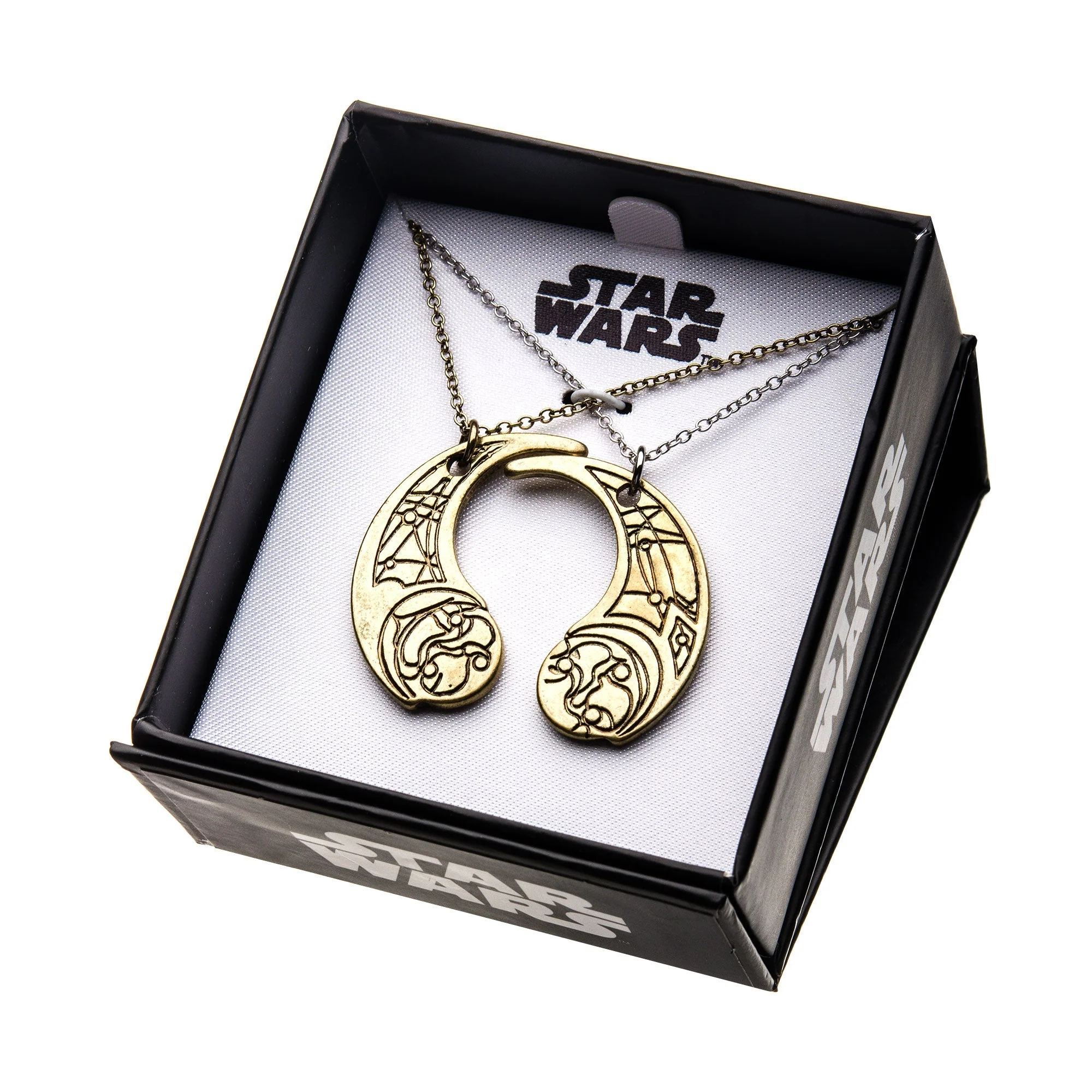 Star Wars The Last Jedi Crescent Moon Haysian Smelt Necklace - Image 6