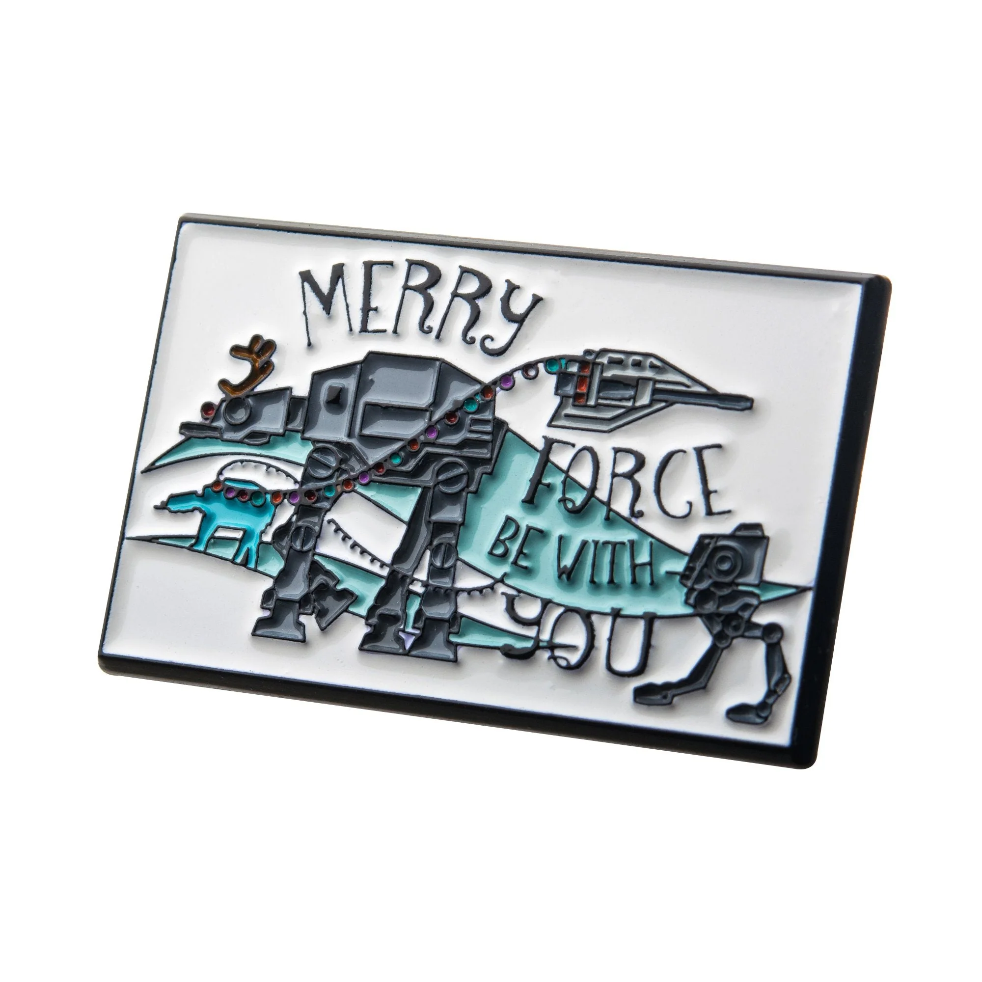 Star Wars AT-AT Christmas Lapel Pin - Image 3