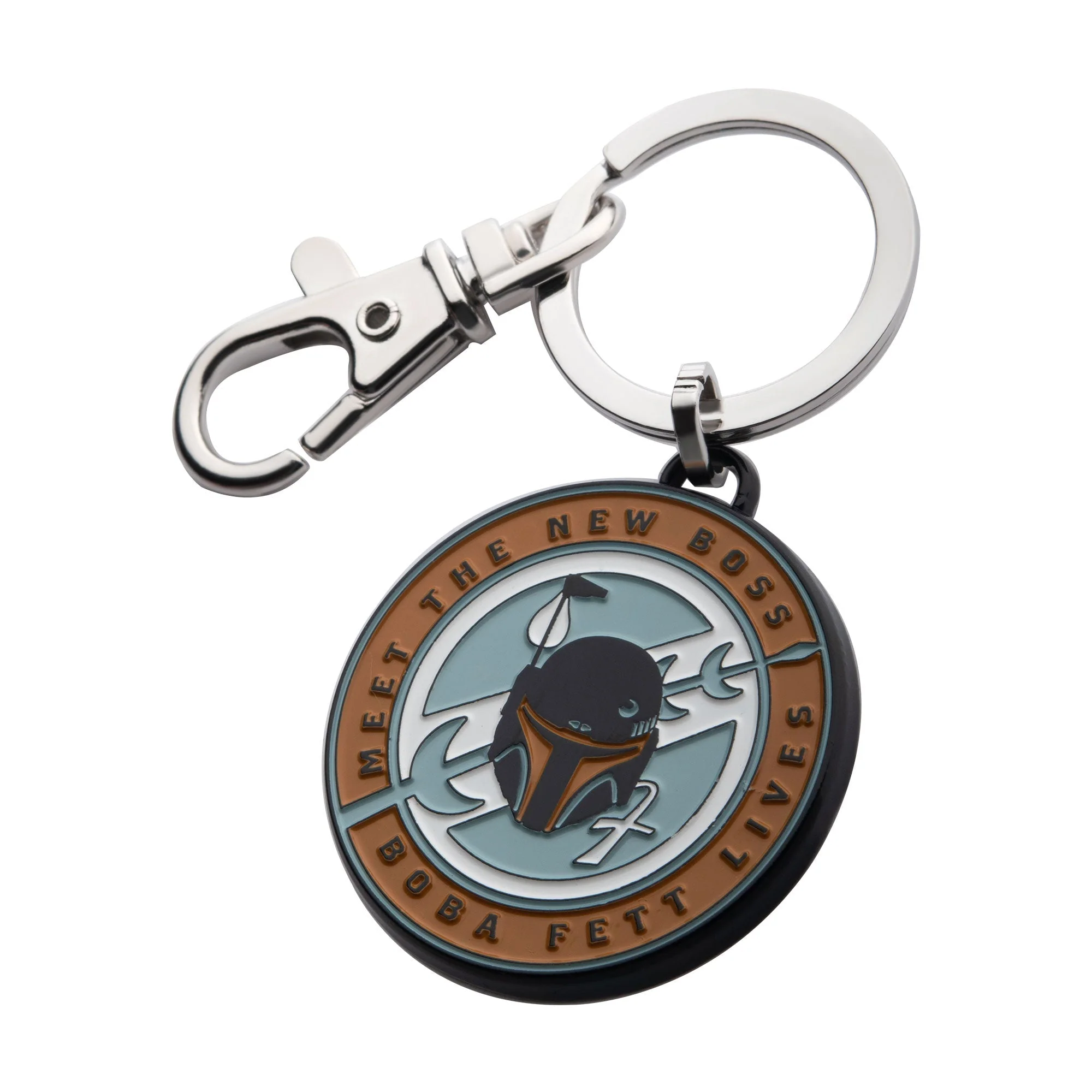 Star Wars Boba Fett Badge Keychain - Image 3