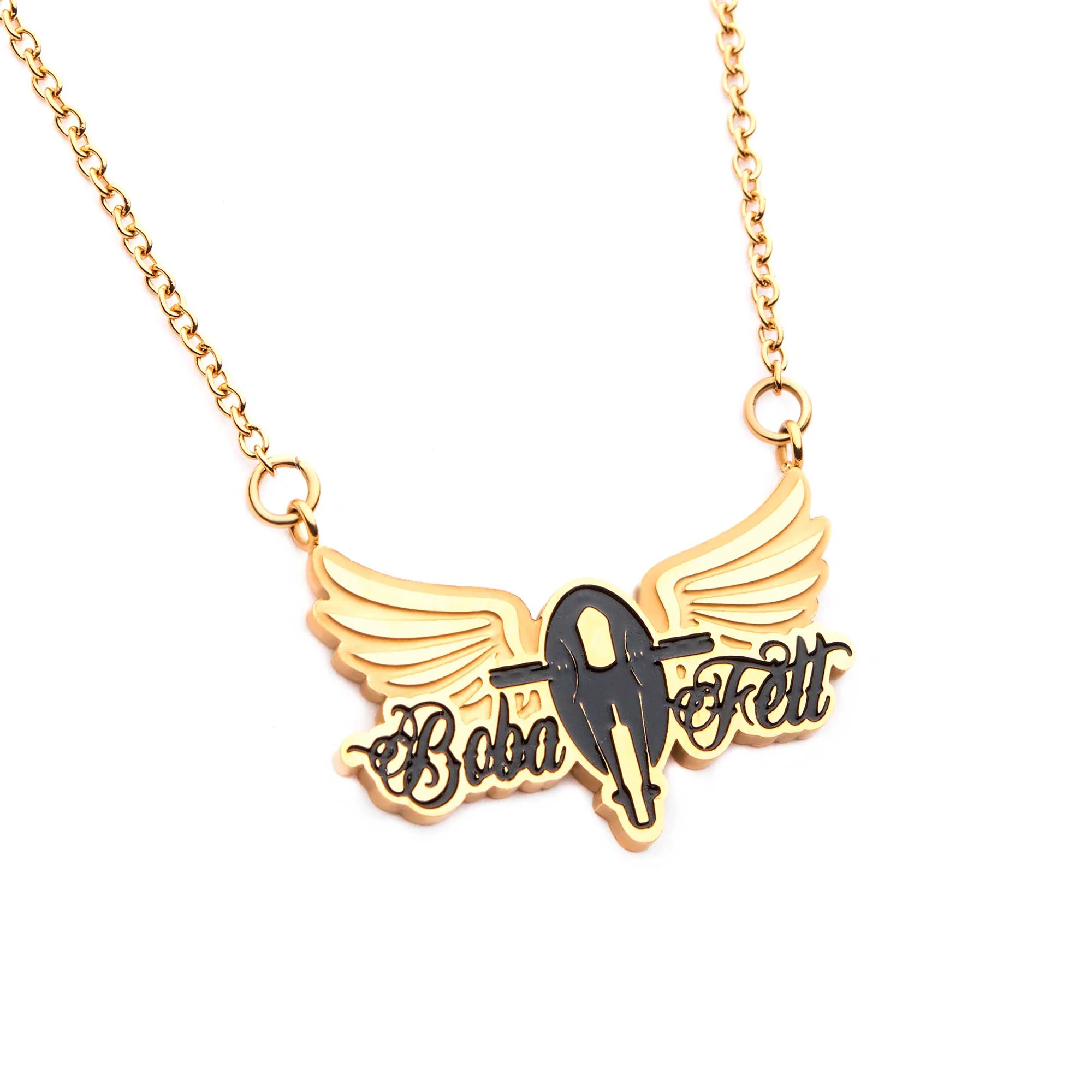 Star Wars Boba Fett Rock Pendant Necklace - Image 4