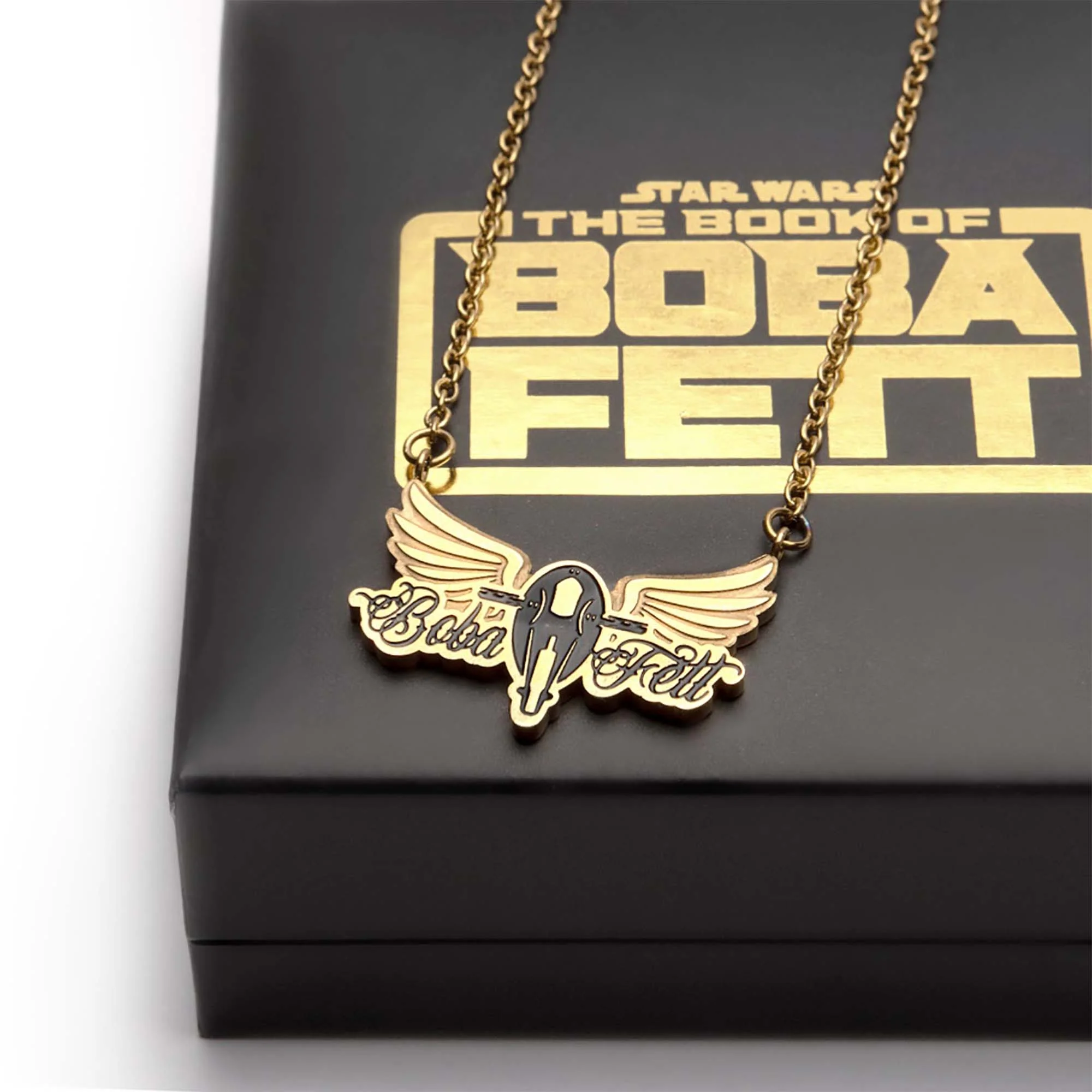 Star Wars Boba Fett Rock Pendant Necklace - Image 6