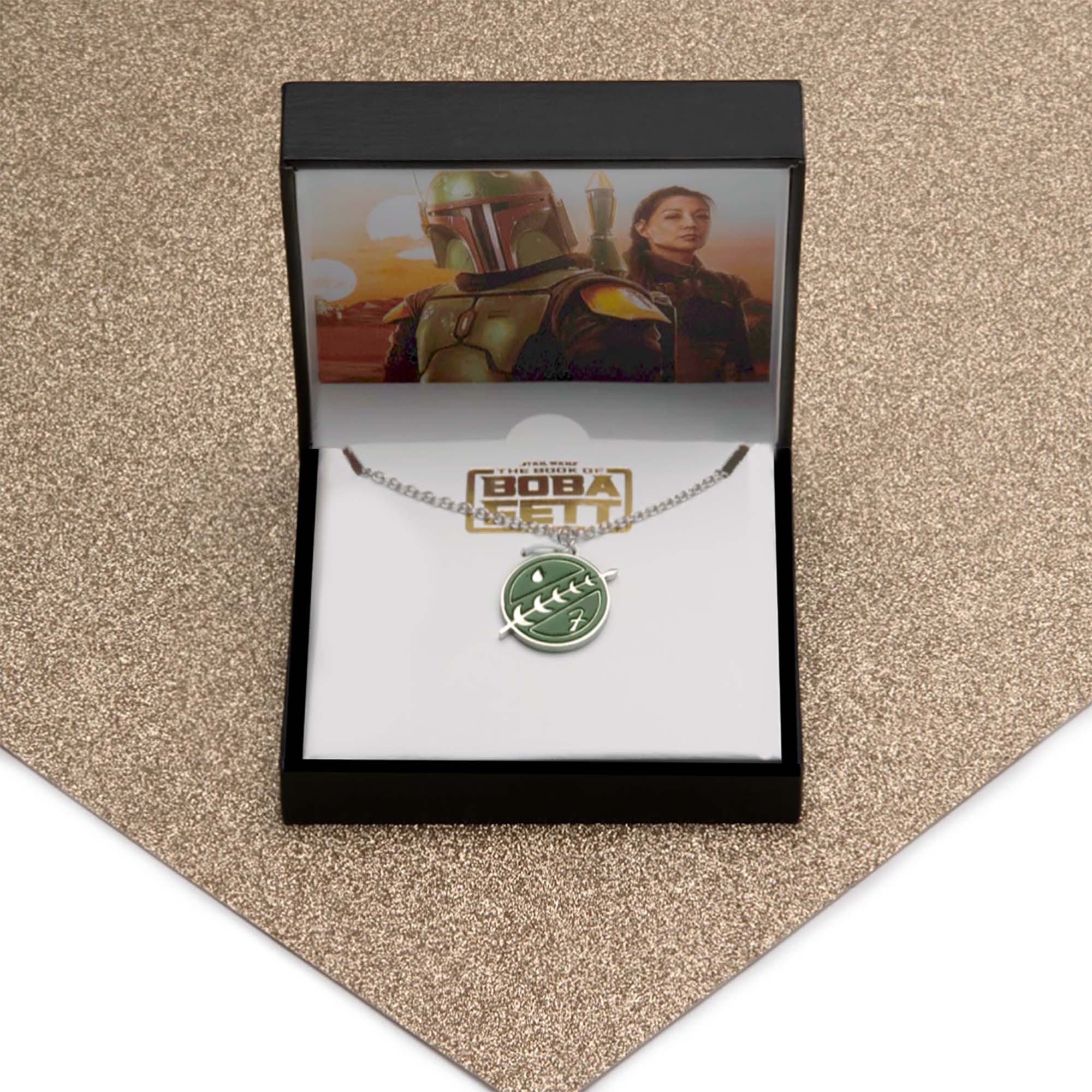 Star Wars Boba Fett Insignia Necklace - Image 6