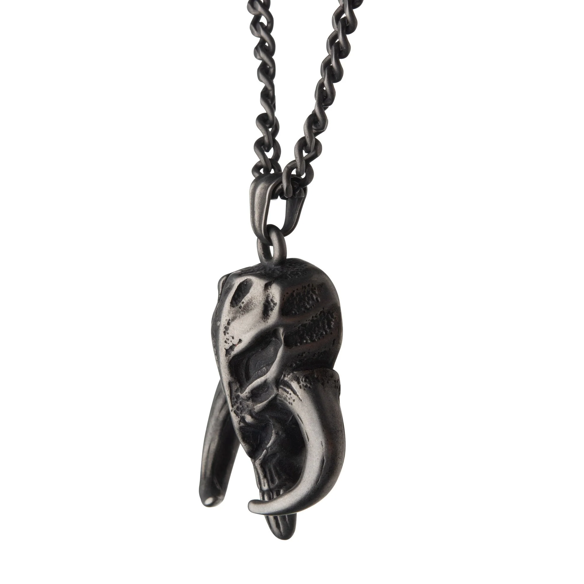 Star Wars Mandalorian Mythosaur Skull Pendant Necklace - Image 4