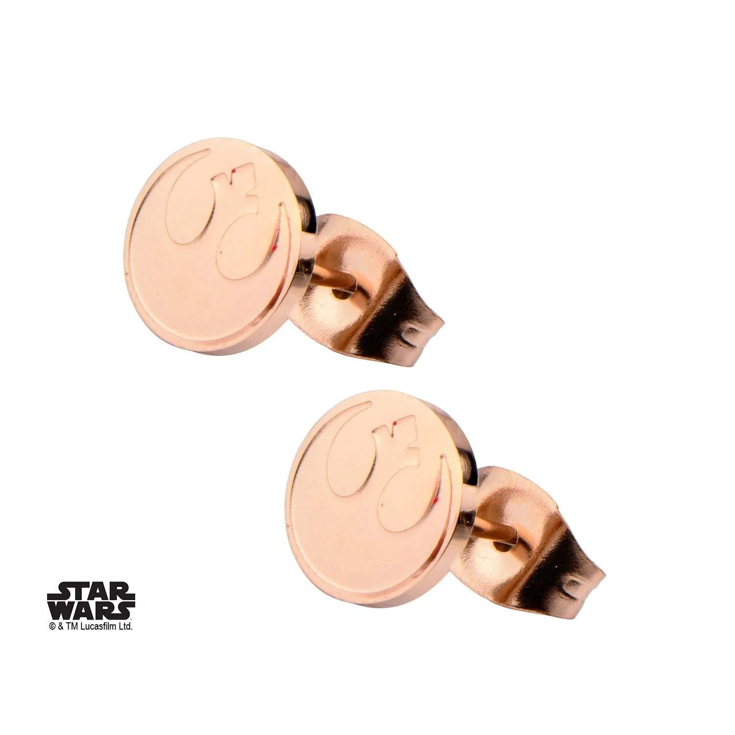 Star Wars Rebel Alliance Symbol Stud Earrings - Image 3