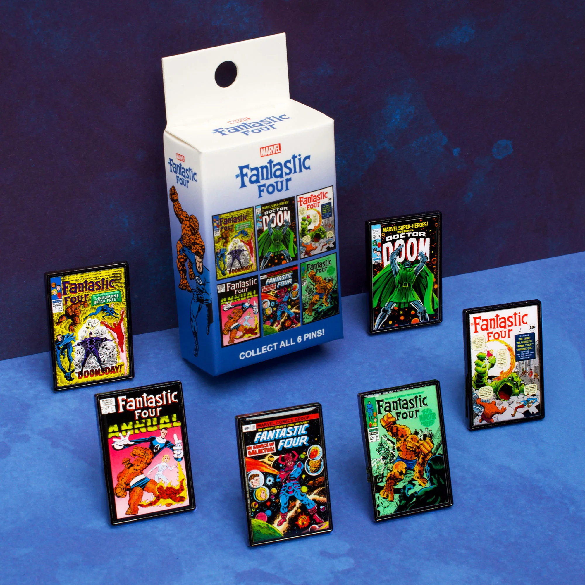 Marvel The Fantastic Four Classic Blind Box Pin – Individual Collectible Pin - Image 5
