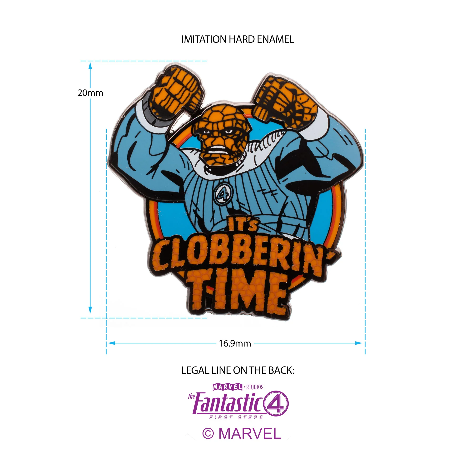 Marvel The Fantastic Four: Movie It's Gobberin Time Pin - Image 4