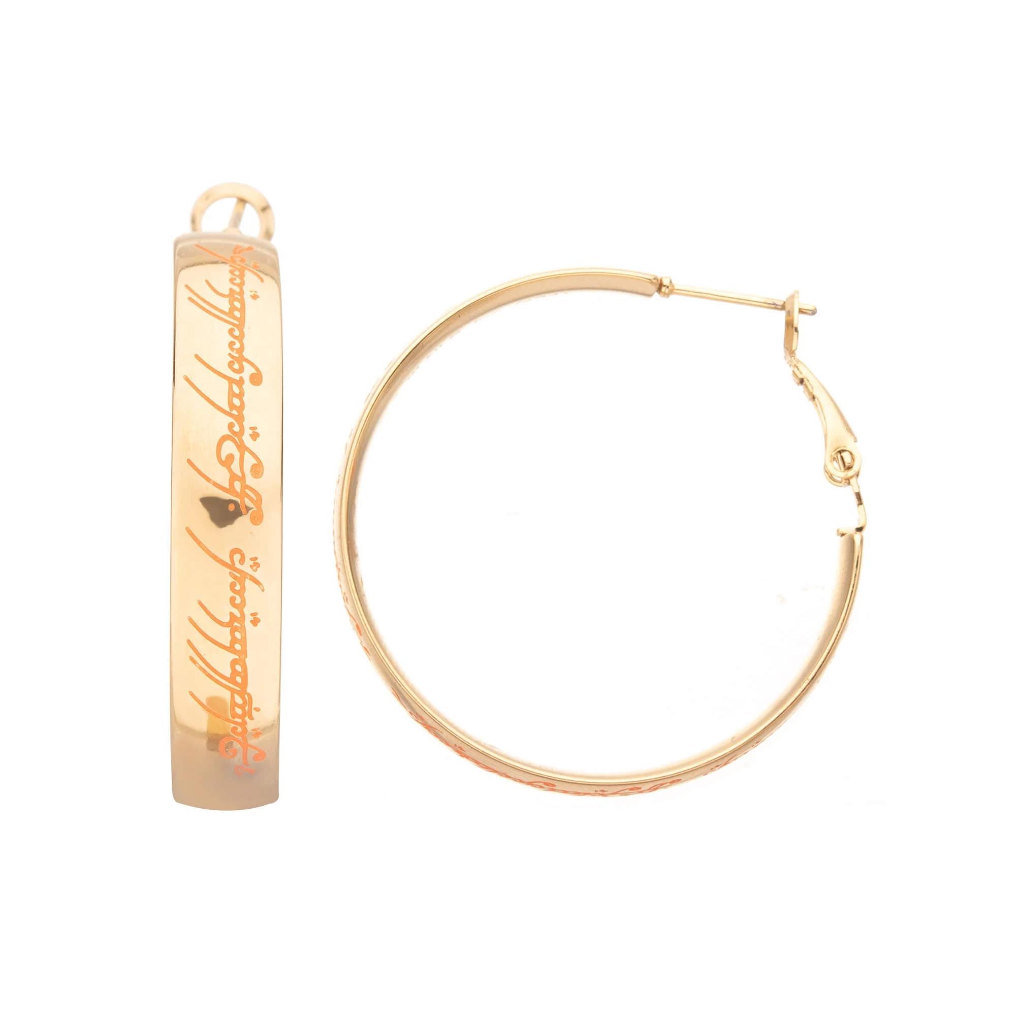 The Lord of the Rings One Ring Glow Hoop Earrings - Image 4