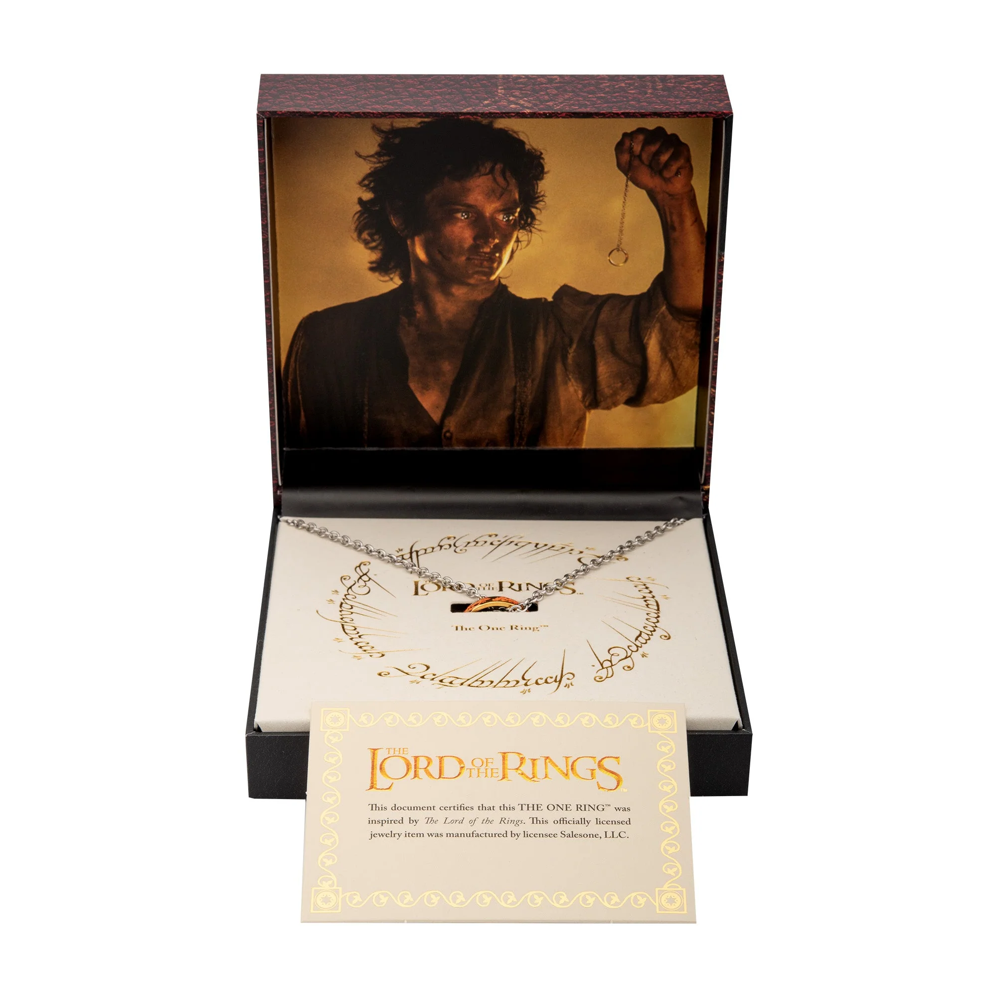 The Lord of the Rings The One Ring in a Chain Necklace - Image 5