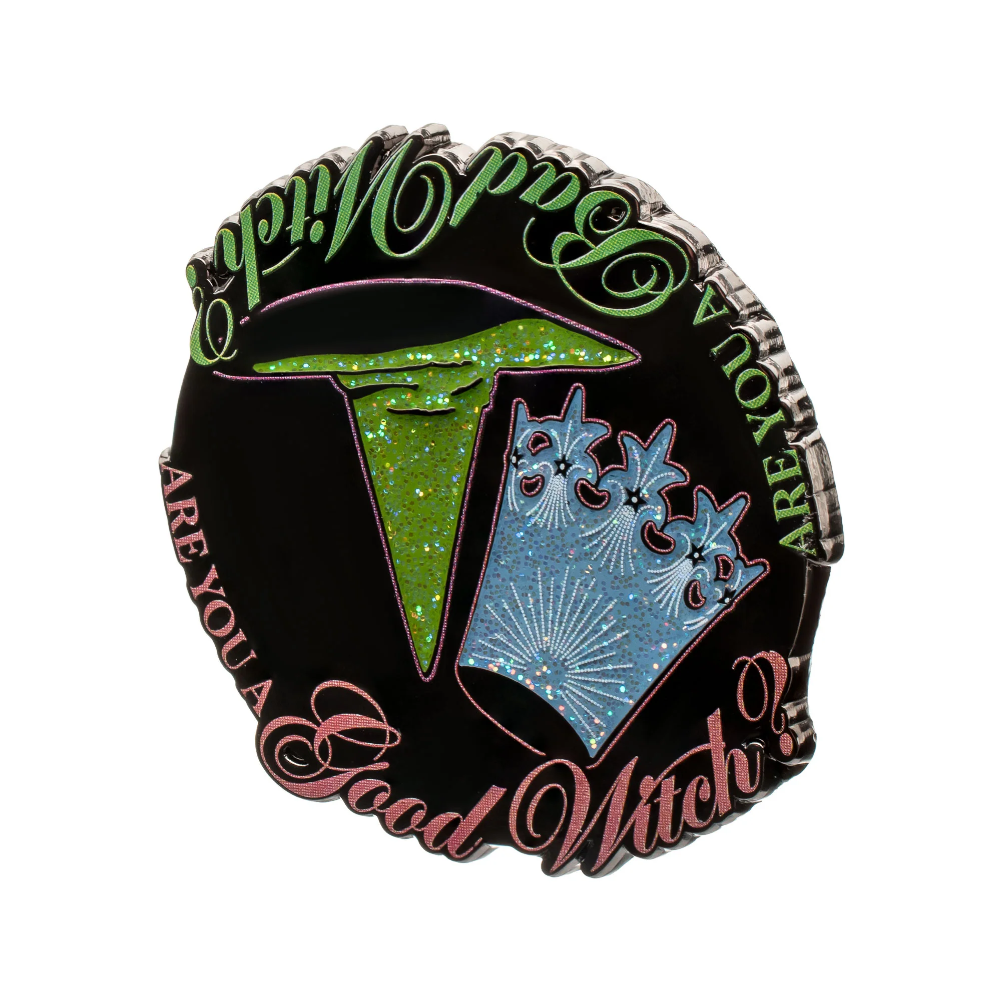The Wizard of Oz Good & Bad Witch Pin - Image 2