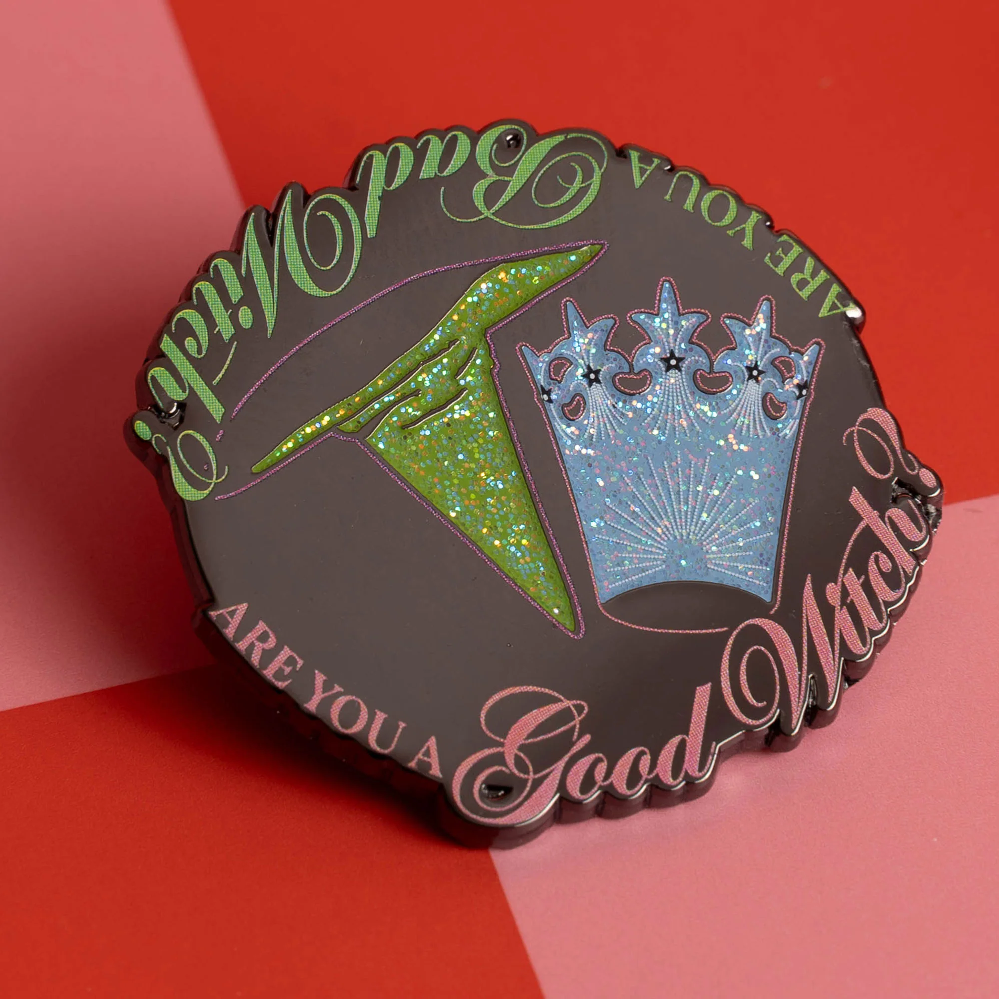 The Wizard of Oz Good & Bad Witch Pin - Image 4