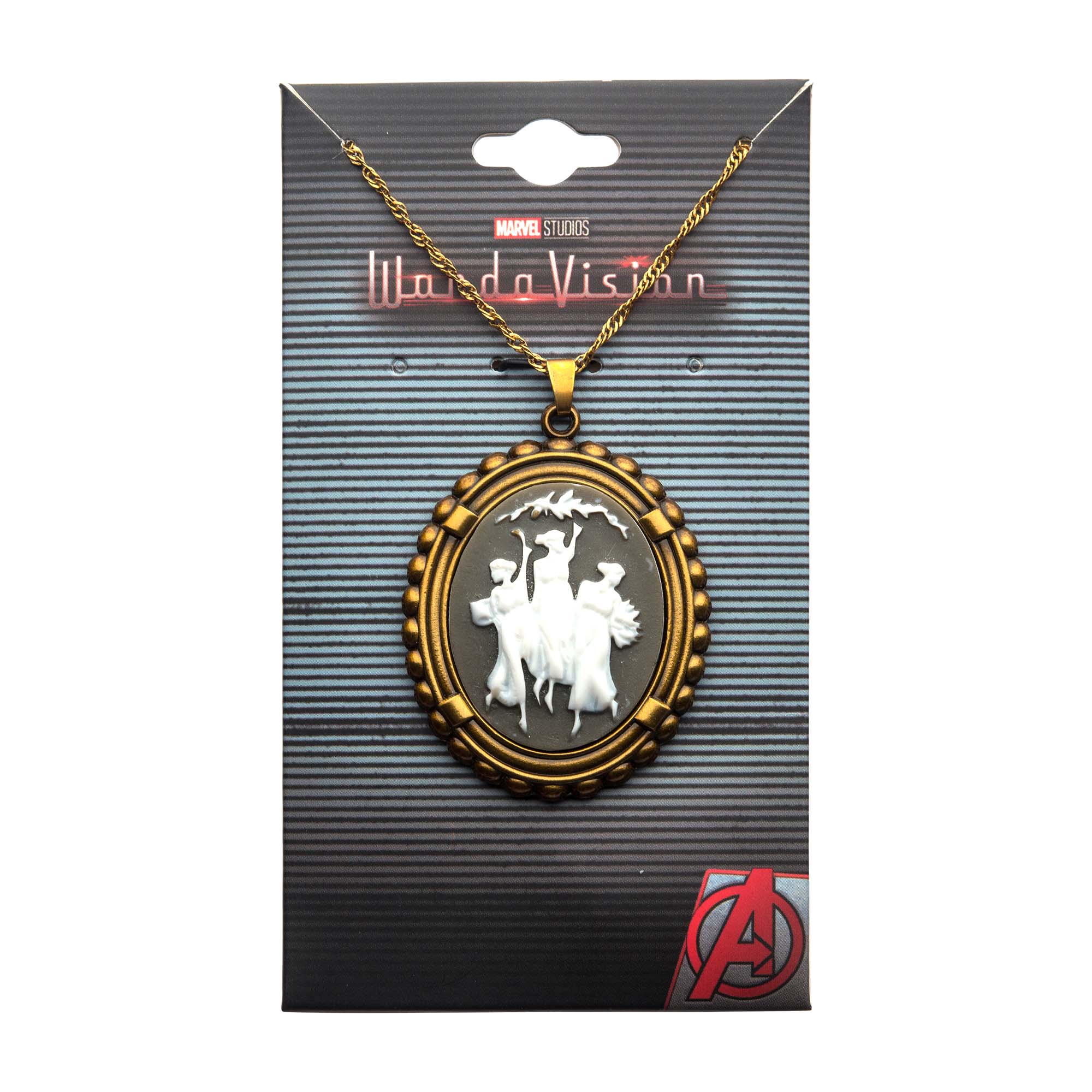 Marvel Wandavision Agatha Harkness Brooch Necklace - Image 2
