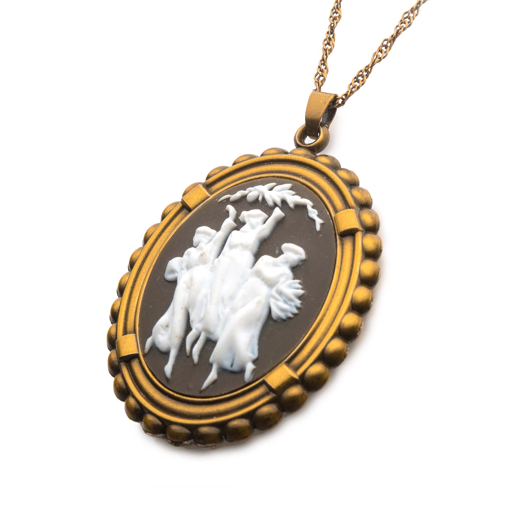 Marvel Wandavision Agatha Harkness Brooch Necklace - Image 3