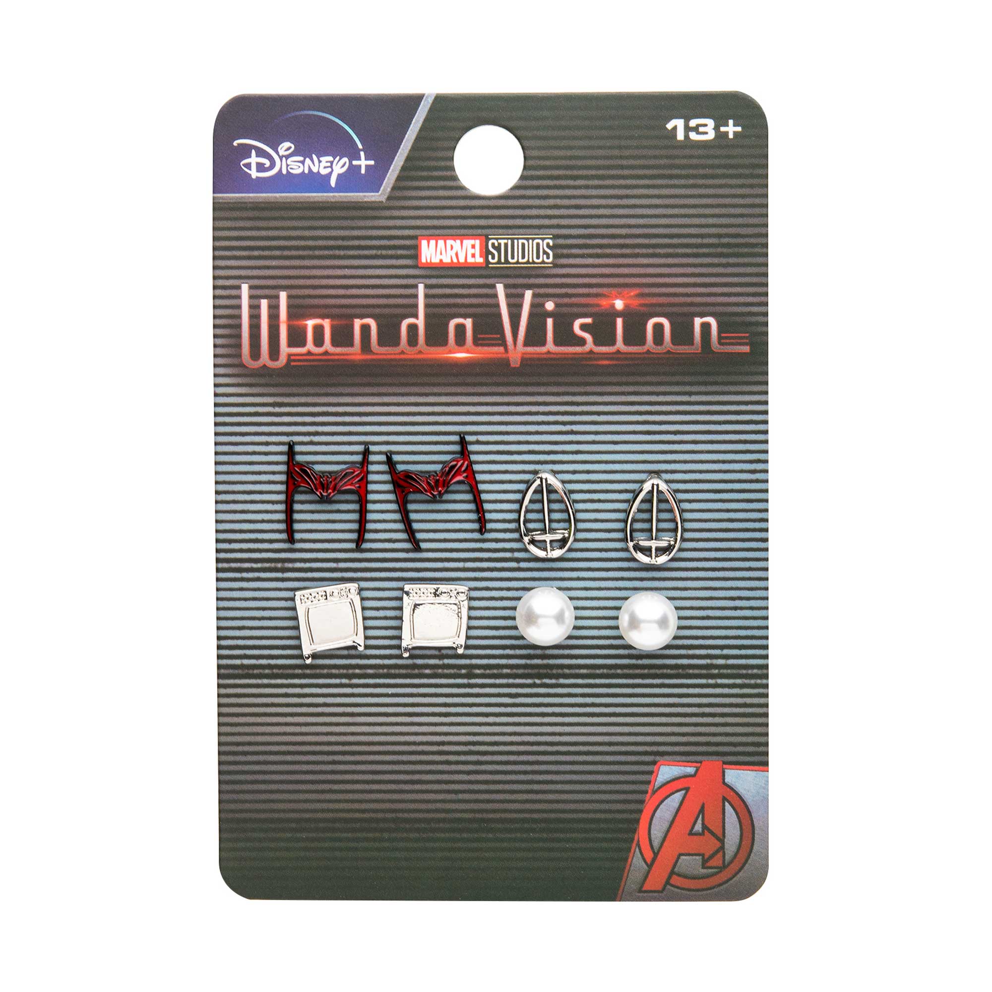 Marvel Wandavision Stud Earrings Set (4pcs) - Image 3