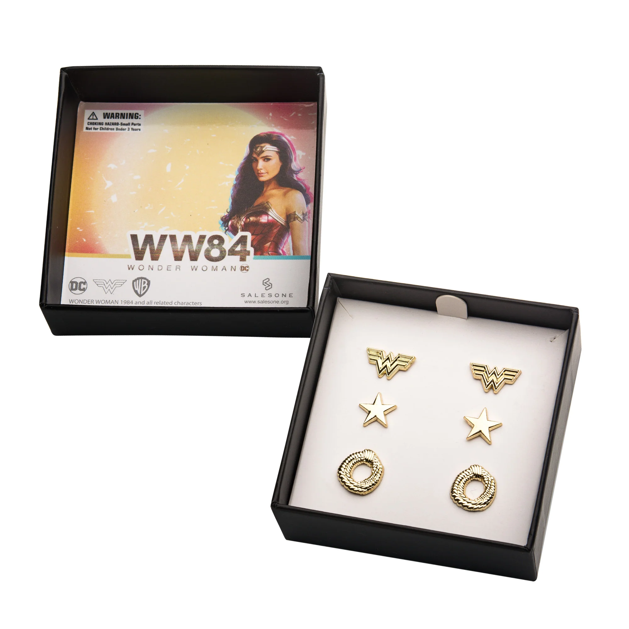 DC Comics Wonder Woman 1984 Earrings Set - Image 2
