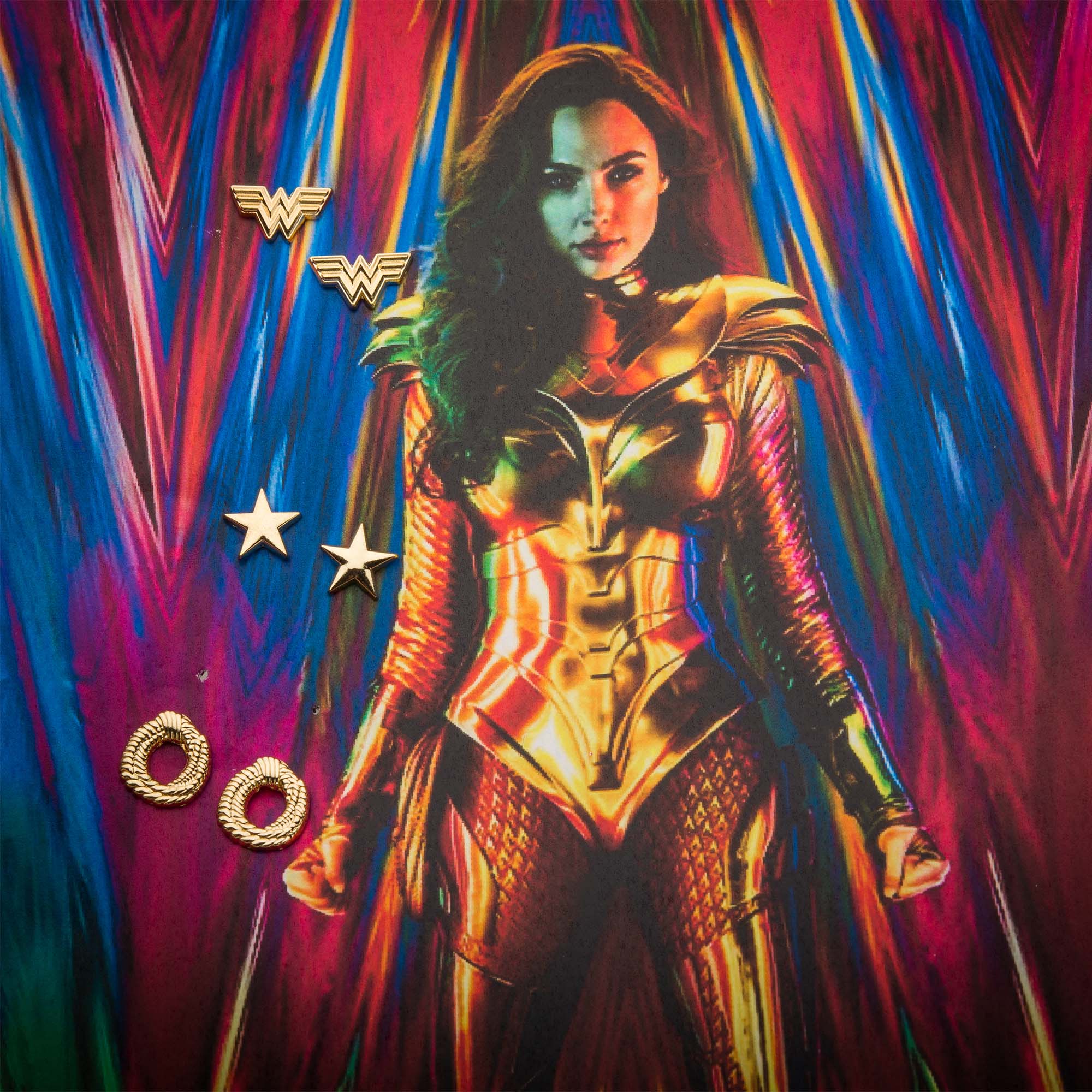 DC Comics Wonder Woman 1984 Earrings Set - Image 4