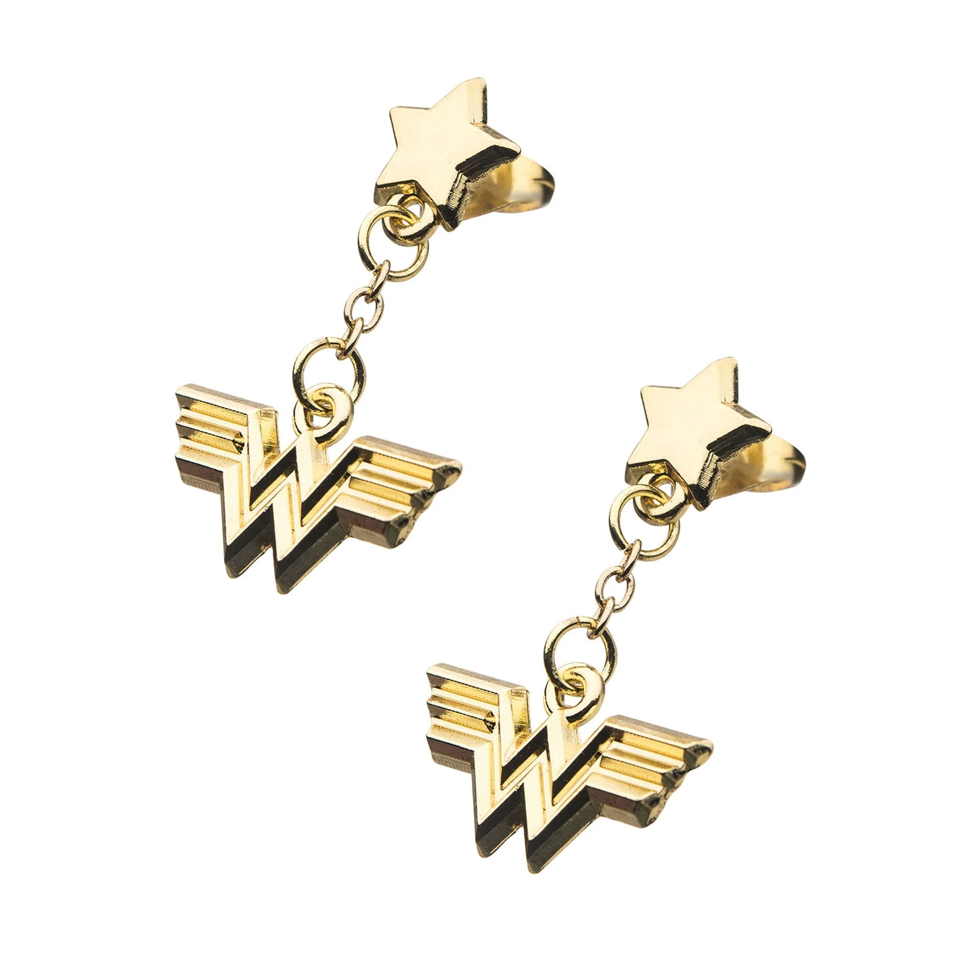 DC Comics Wonder Woman 1984 Dangle Earrings - Image 3