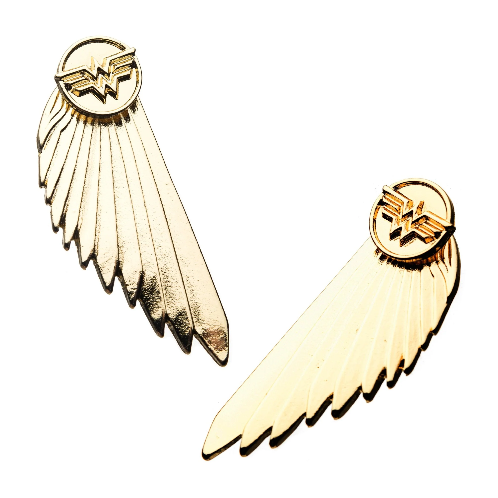 DC Comics Wonder Woman Wing Stud Earrings - Image 3